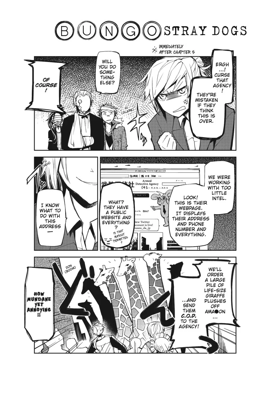 Bungo Stray Dogs β Chapter 8 β Page 33