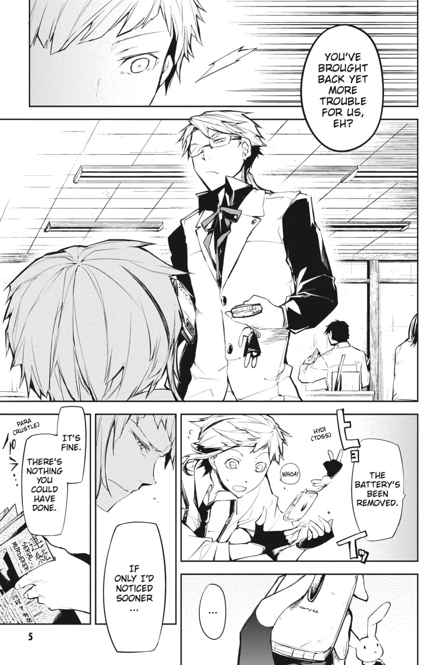 Bungo Stray Dogs β Chapter 9 β Page 4