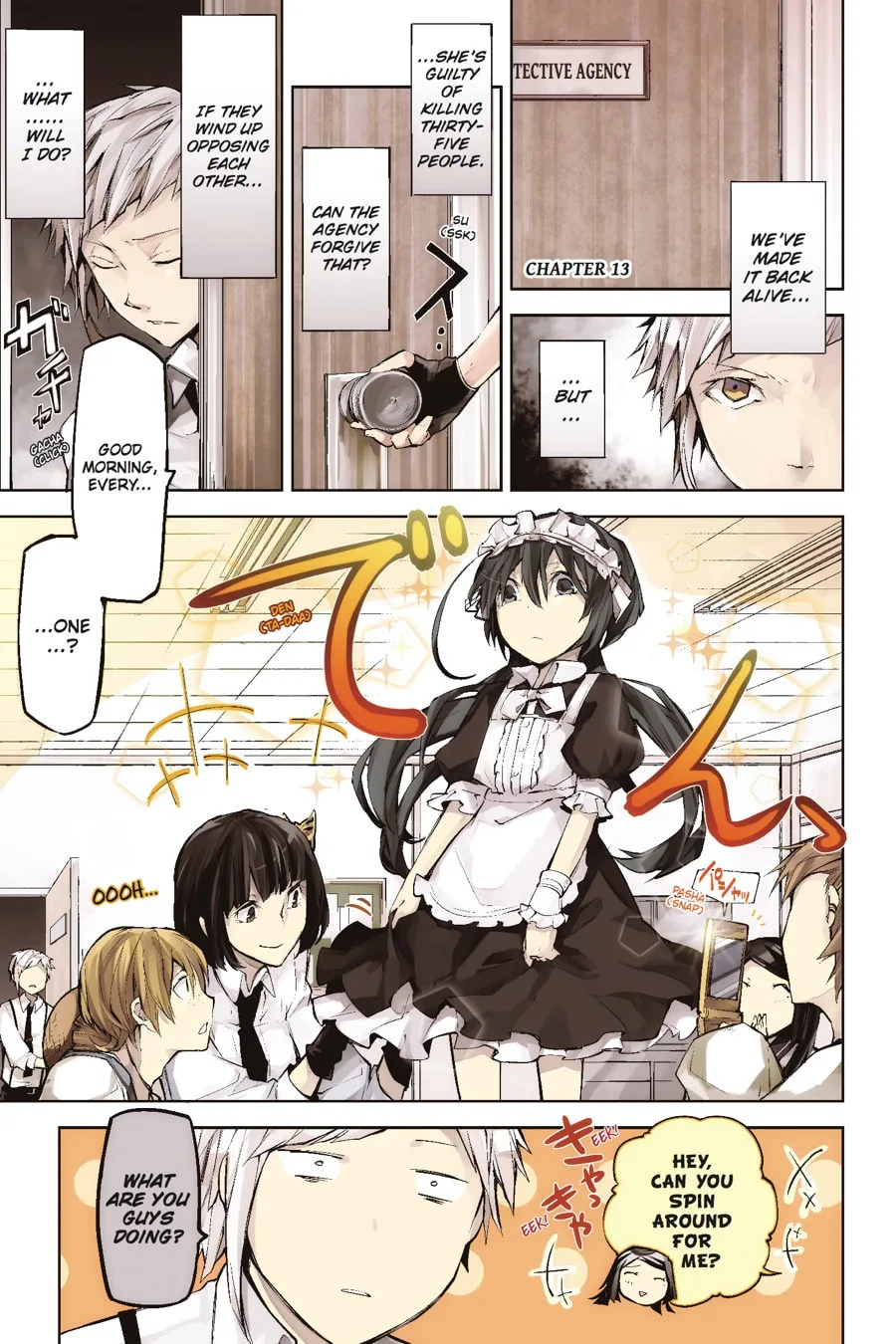 Bungo Stray Dogs β Chapter 13 β Page 1
