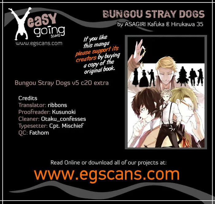 Bungo Stray Dogs — Chapter 20.5 — Page 1