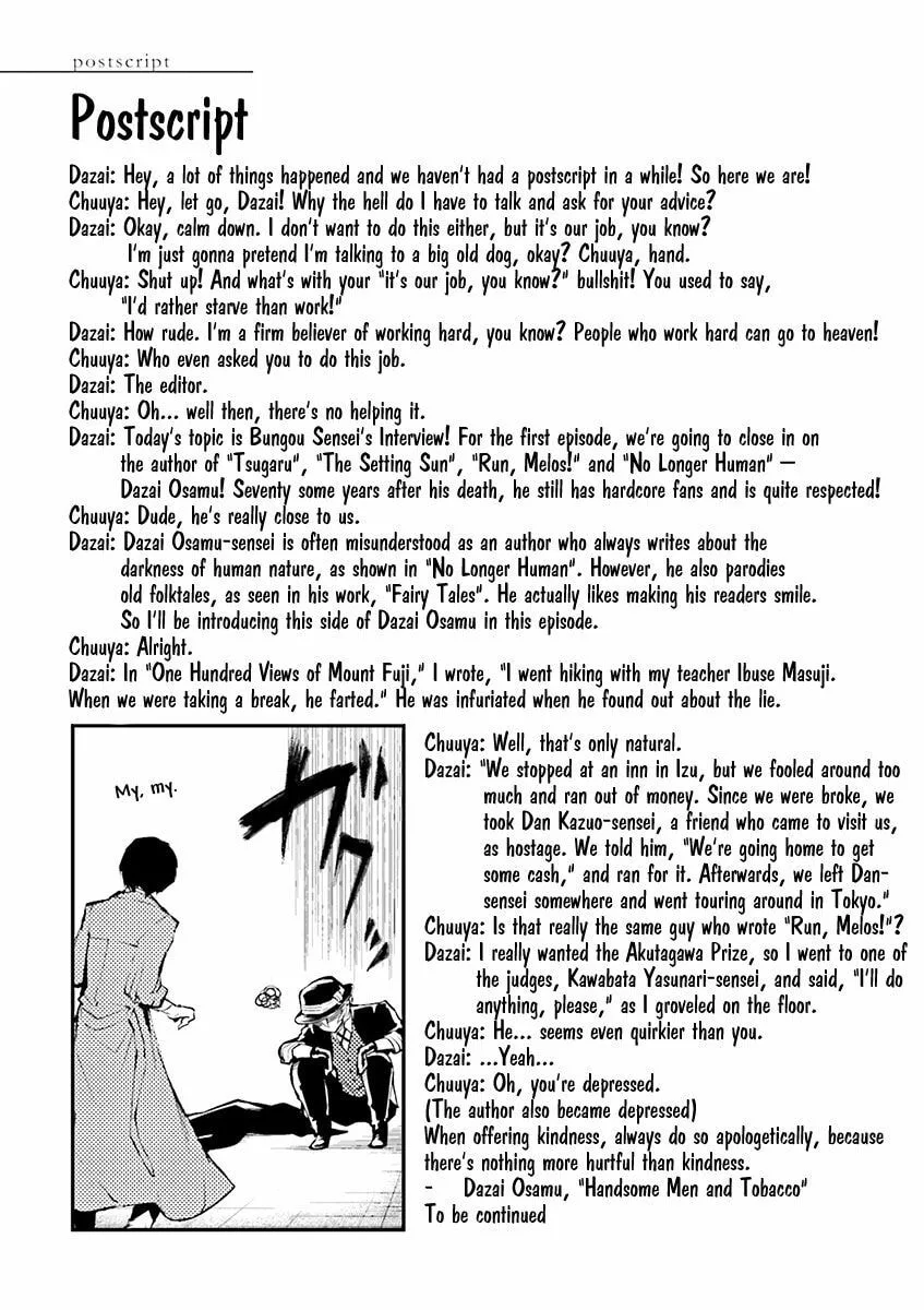 Bungo Stray Dogs — Chapter 20.5 — Page 3