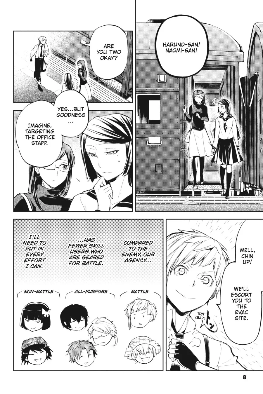 Bungo Stray Dogs β Chapter 25 β Page 8
