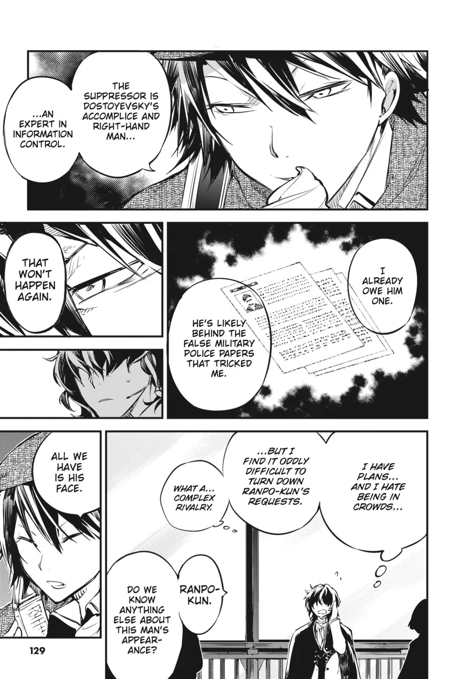 Bungo Stray Dogs β Chapter 54 β Page 13