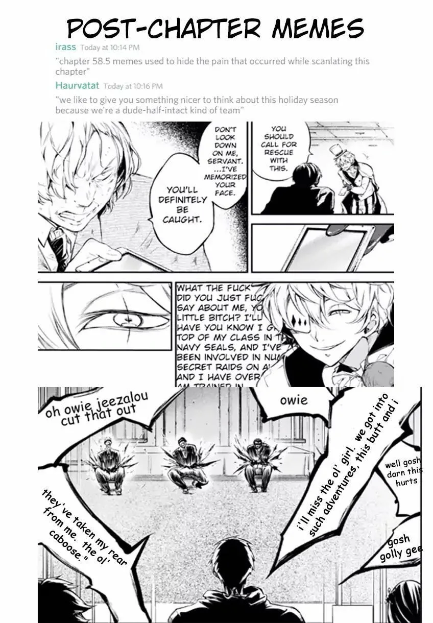 Bungo Stray Dogs β Chapter 58.5 β Page 20