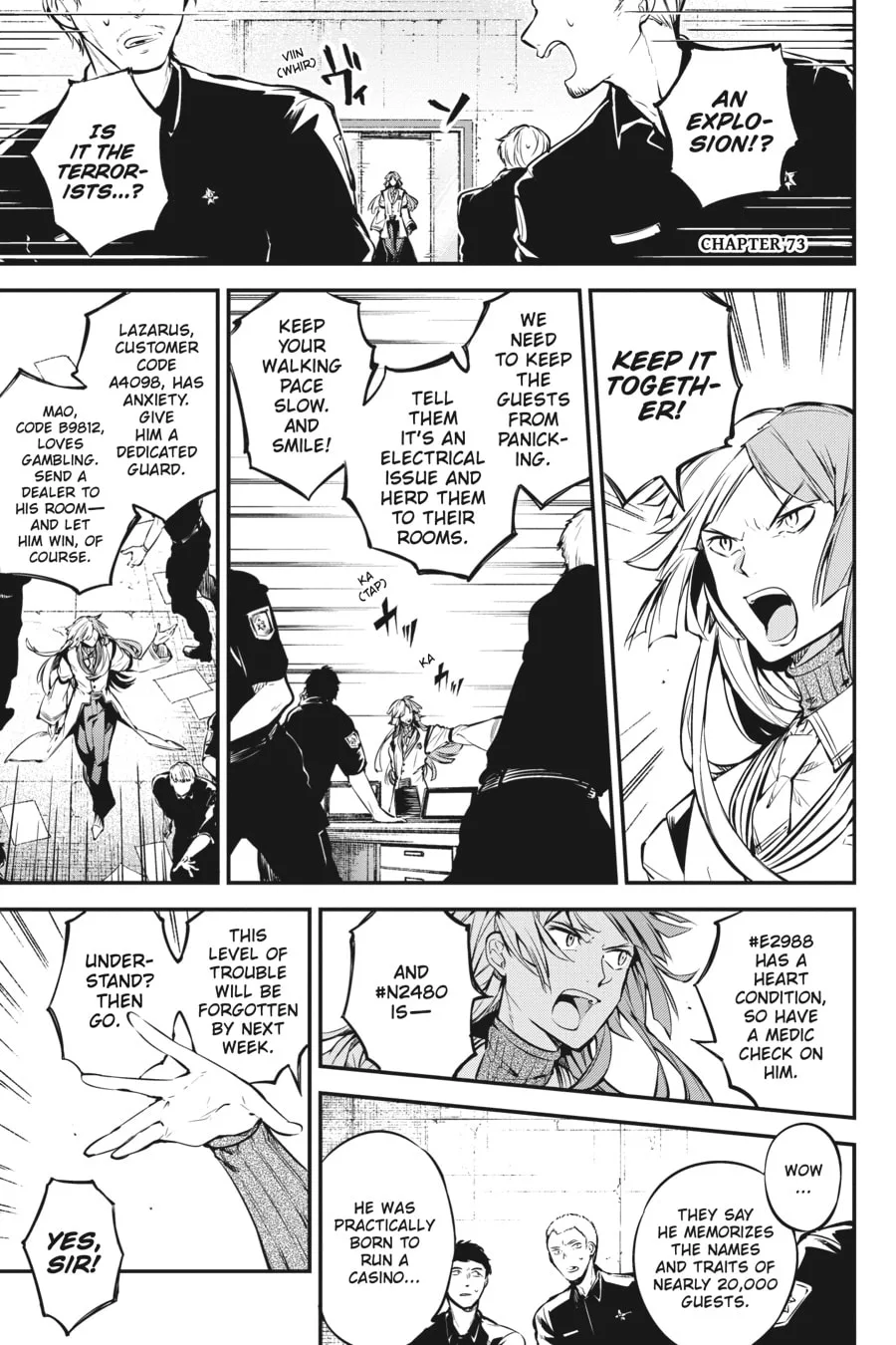 Bungo Stray Dogs β Chapter 73 β Page 1