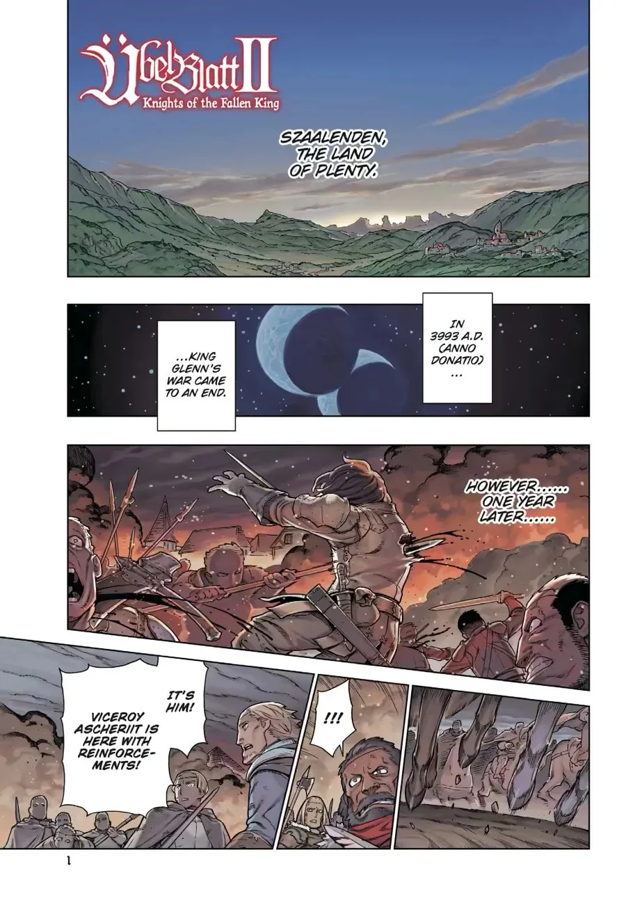 Übel Blatt II: Knights of the Fallen King — Chapter 1 — Page 7