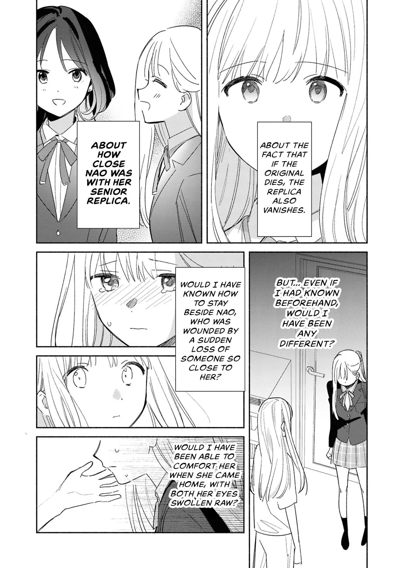 Even a Replica Can Fall in Love β Chapter 27 β Page 12
