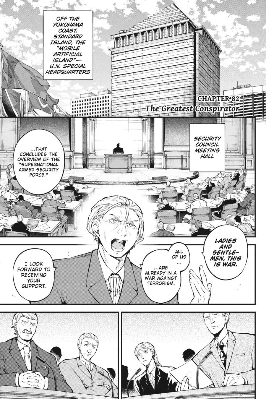 Bungo Stray Dogs β Chapter 82 β Page 1