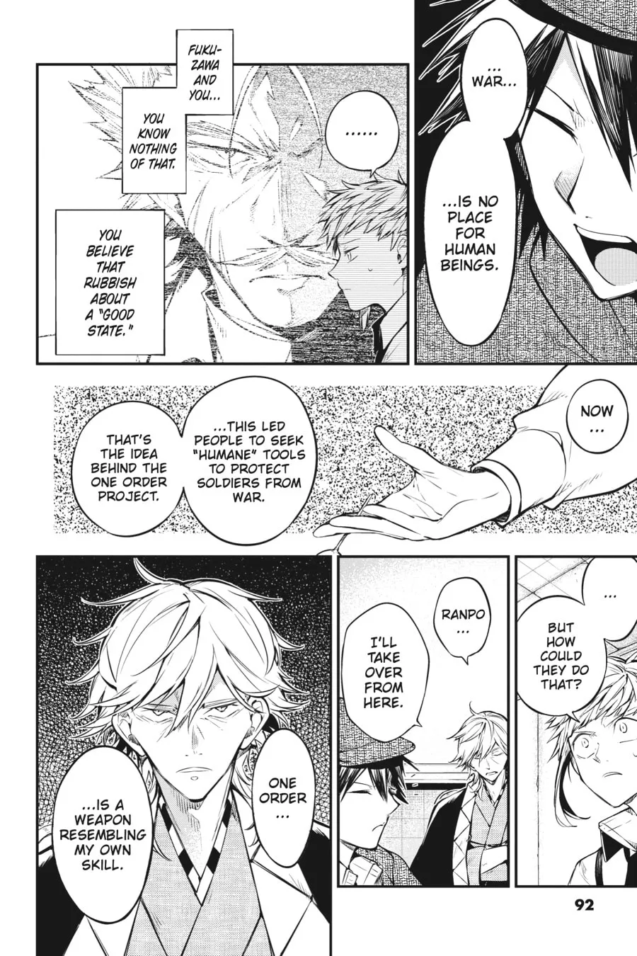 Bungo Stray Dogs β Chapter 92 β Page 22