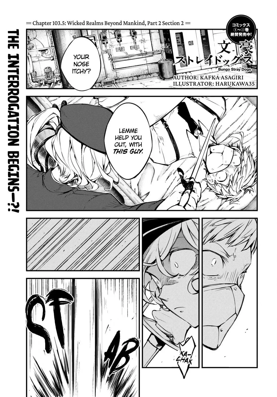 Bungo Stray Dogs β Chapter 103.5 β Page 2