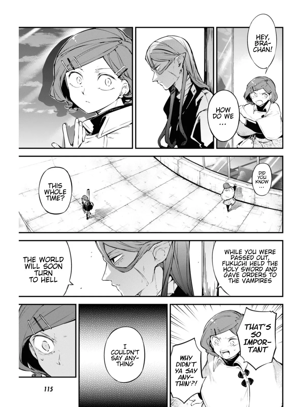 Bungo Stray Dogs — Chapter 107.5 — Page 3