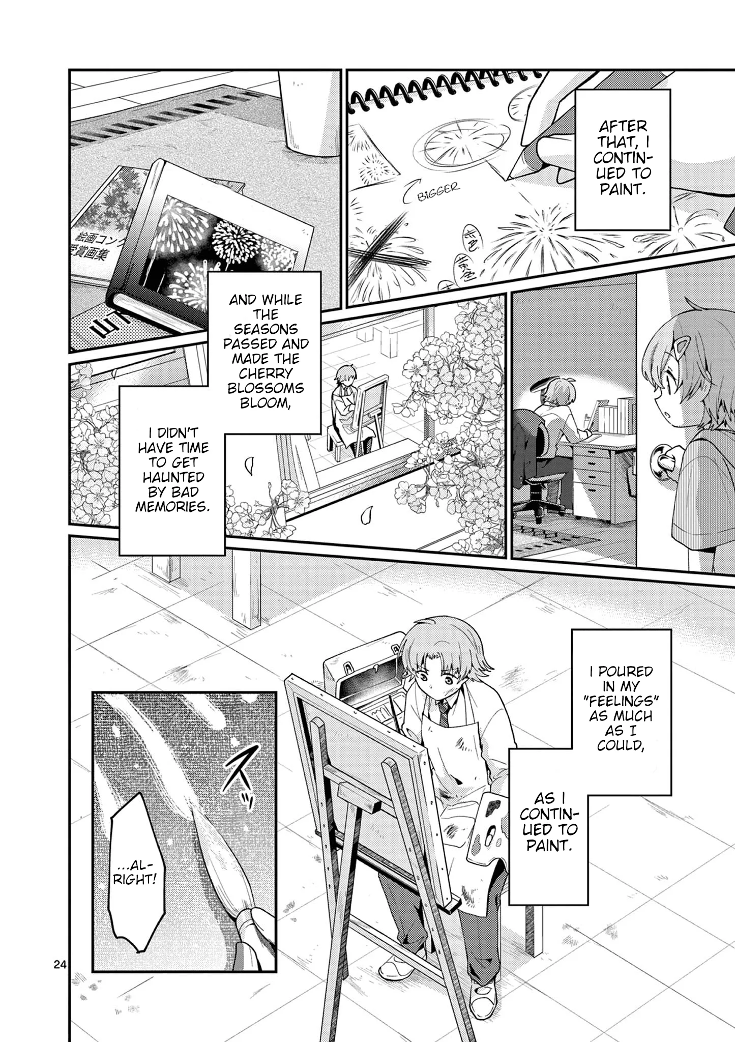 Kimi to Hanabi to Yakusoku to β Chapter 3 β Page 24