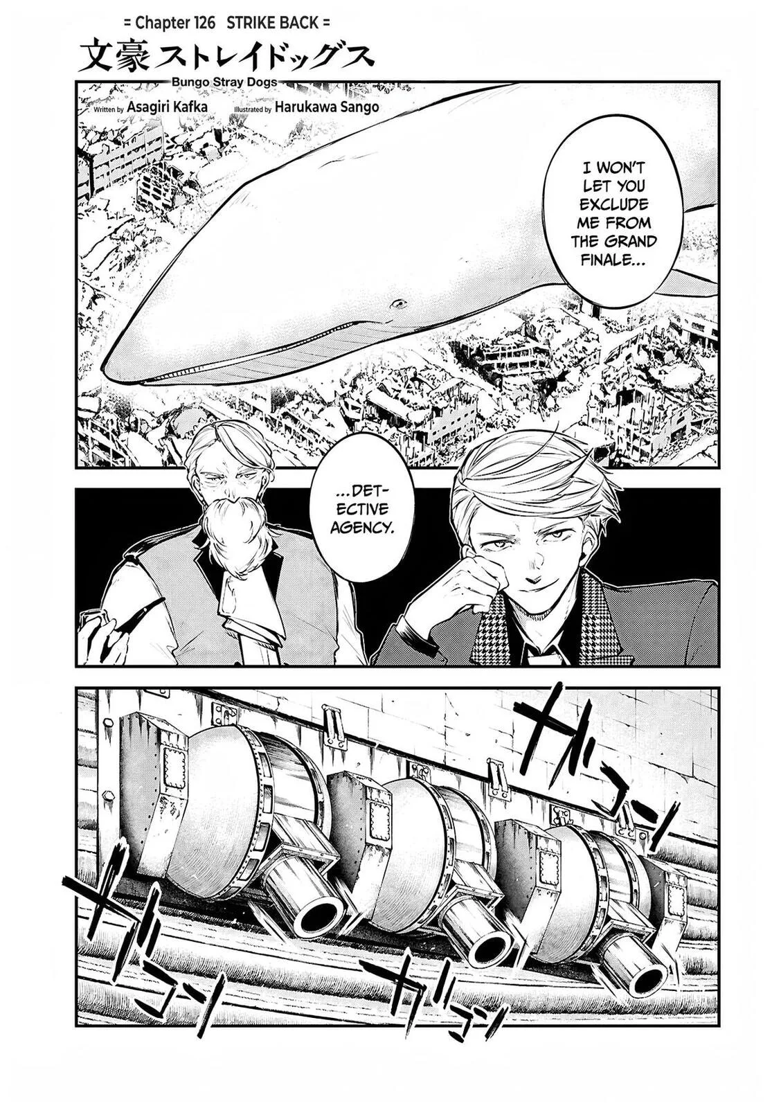 Bungo Stray Dogs β Chapter 126 β Page 1