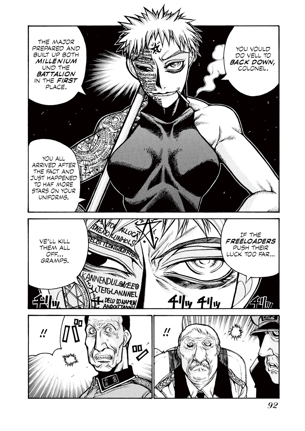 Hellsing β Chapter Vol 4 β Page 92