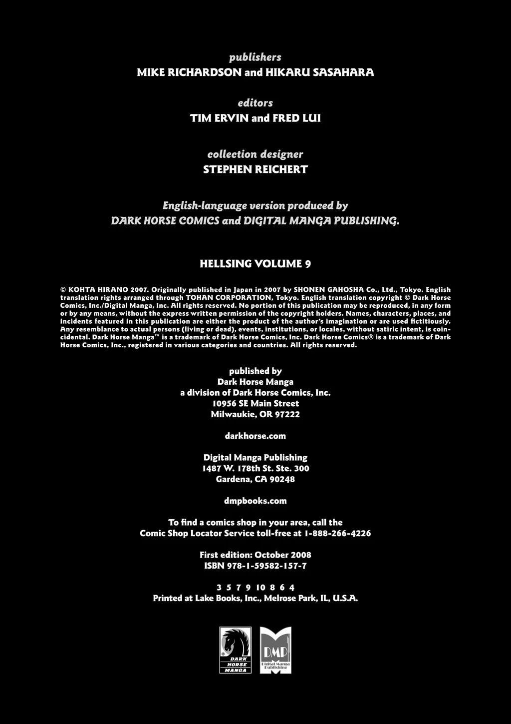 Hellsing — Chapter Vol 9 — Page 4