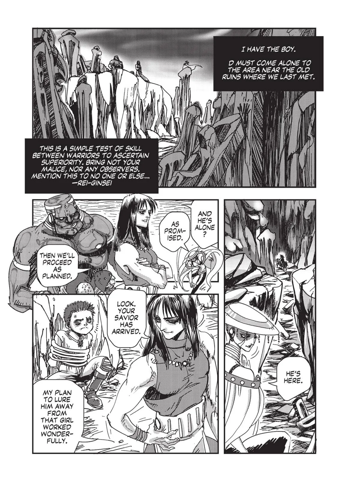 Vampire Hunter D β Chapter Vol 1 β Page 106