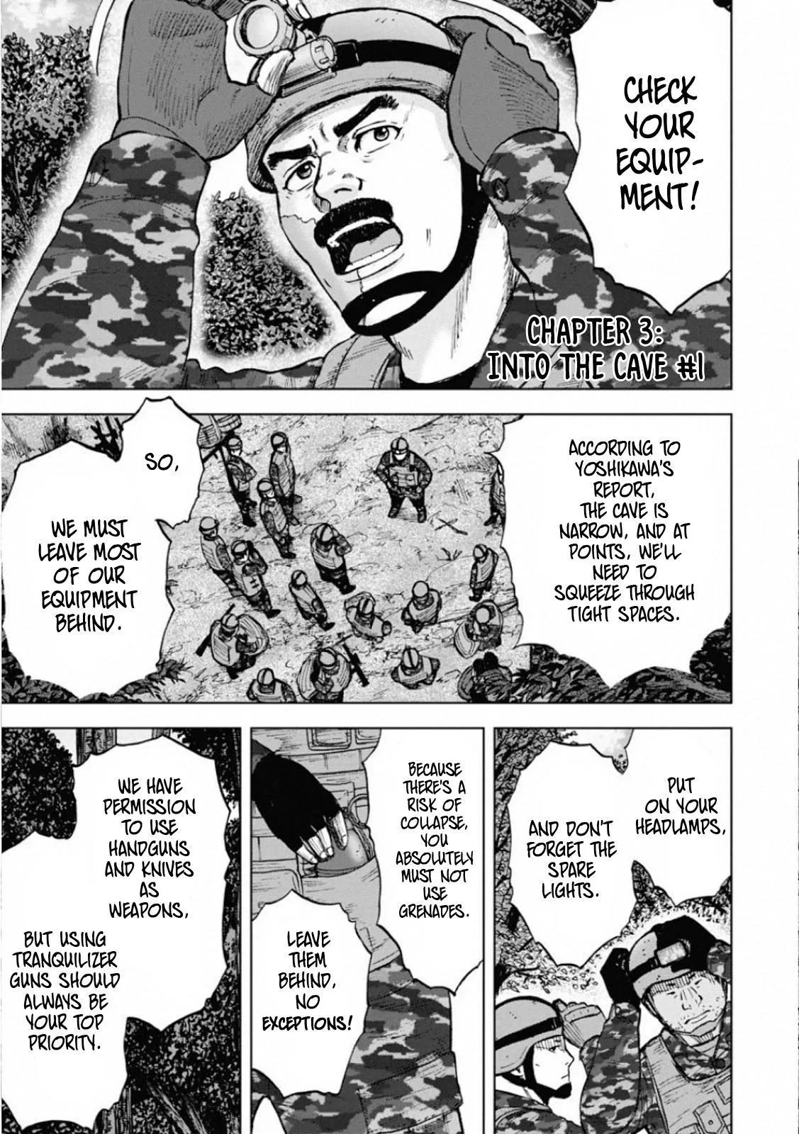 Monkey Peak the Rock β Chapter 3 β Page 1