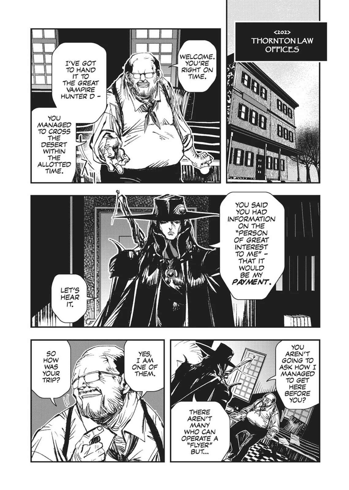 Vampire Hunter D β Chapter Vol 6 β Page 188