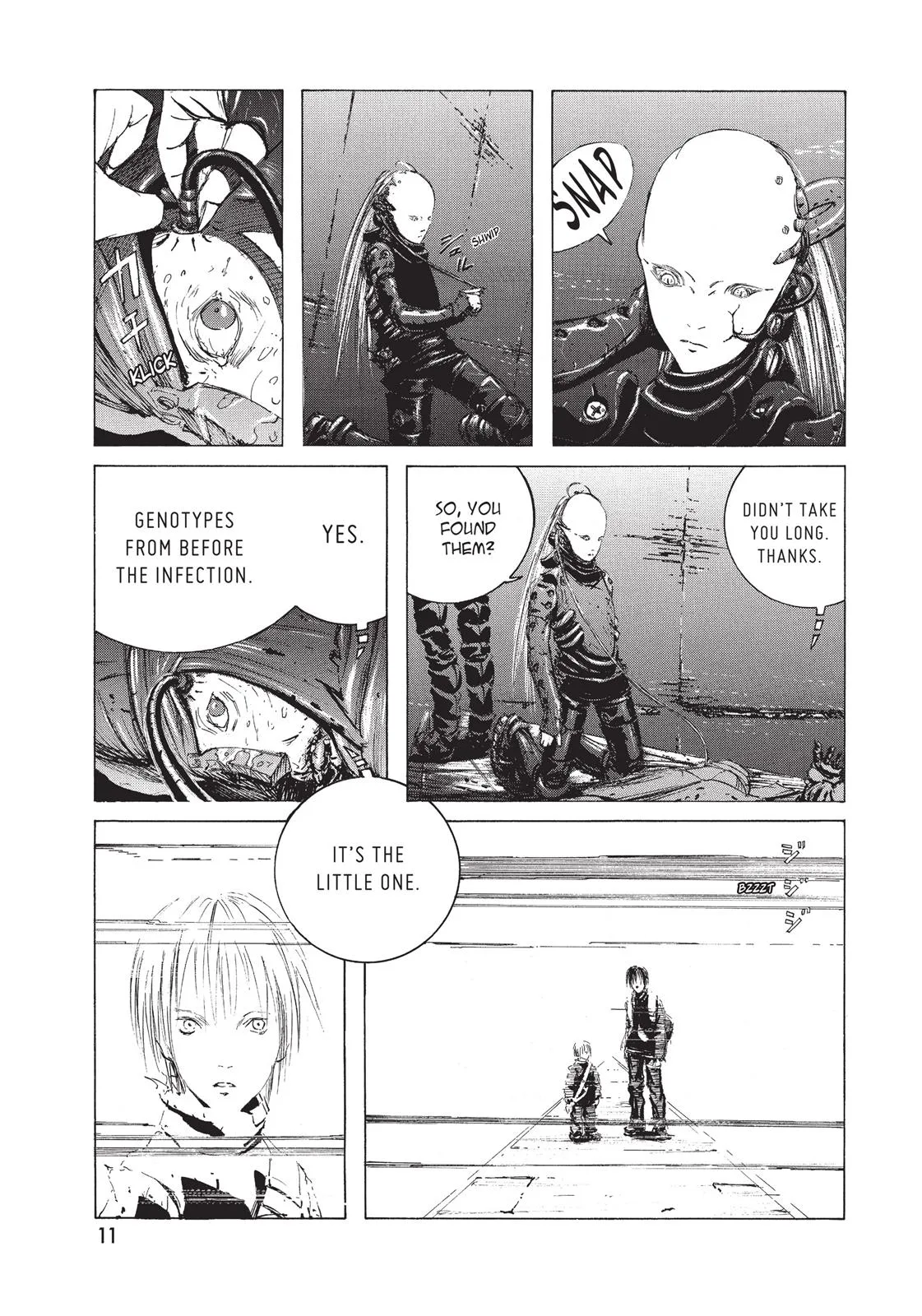 BLAME! β Chapter 1 β Page 11