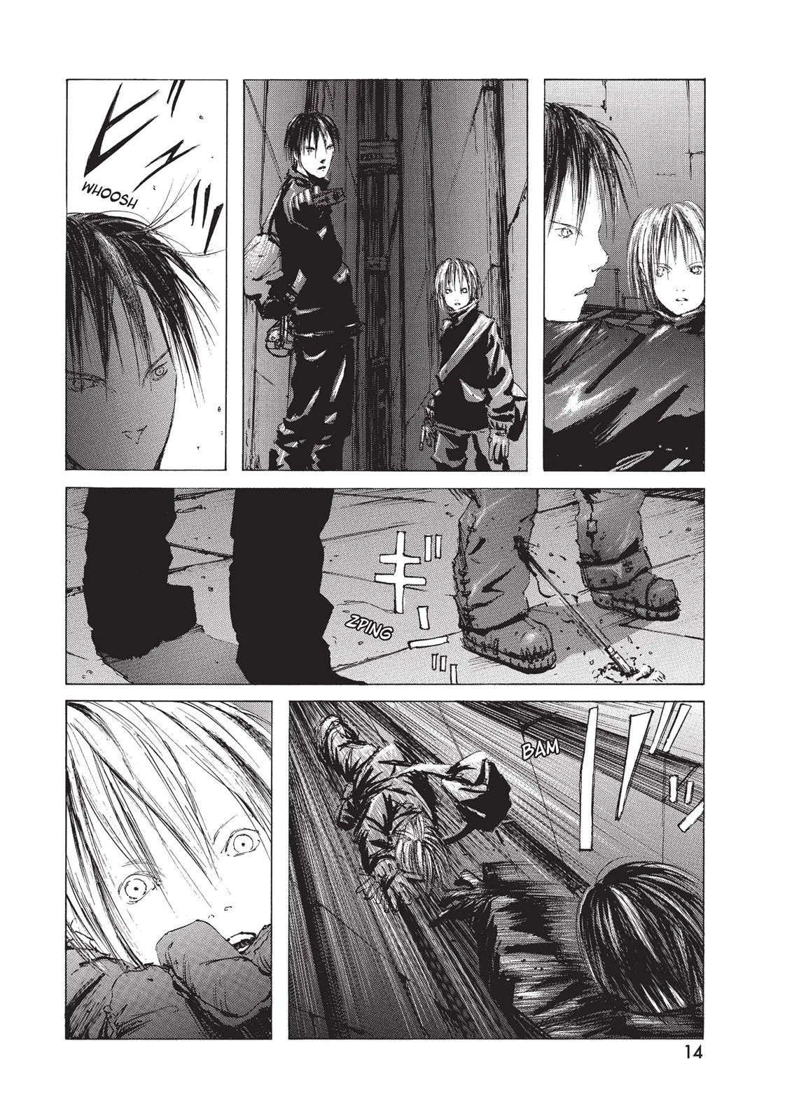 BLAME! β Chapter 1 β Page 14