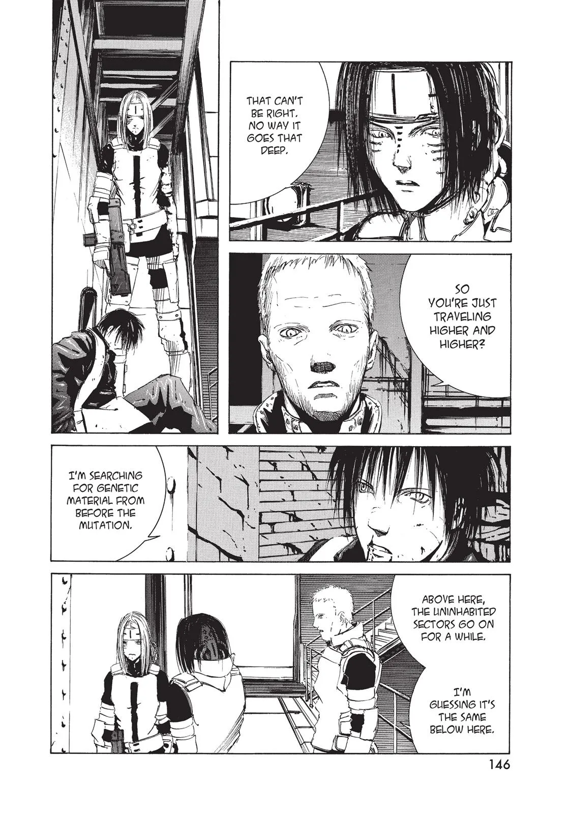 BLAME! β Chapter 4 β Page 20