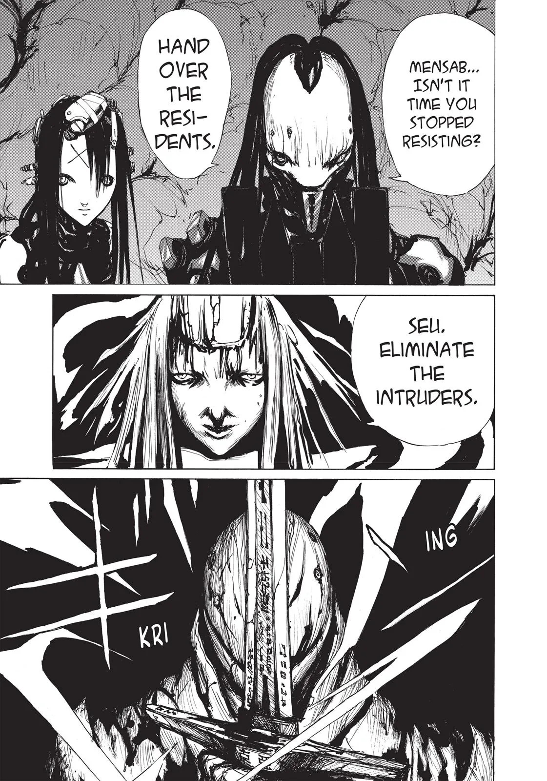 BLAME! β Chapter 23 β Page 22