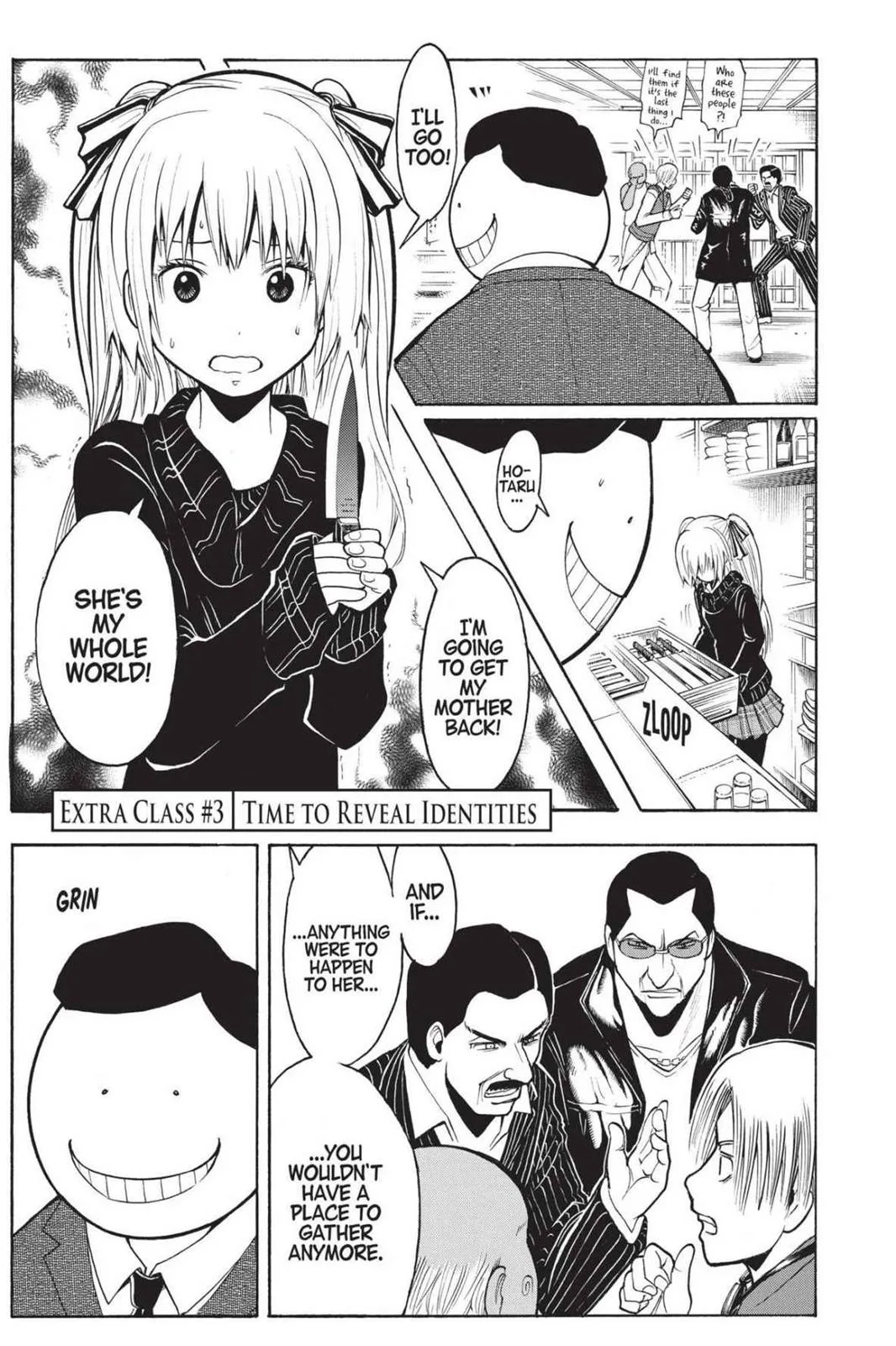 Assassination Classroom β Chapter 180.7 β Page 1