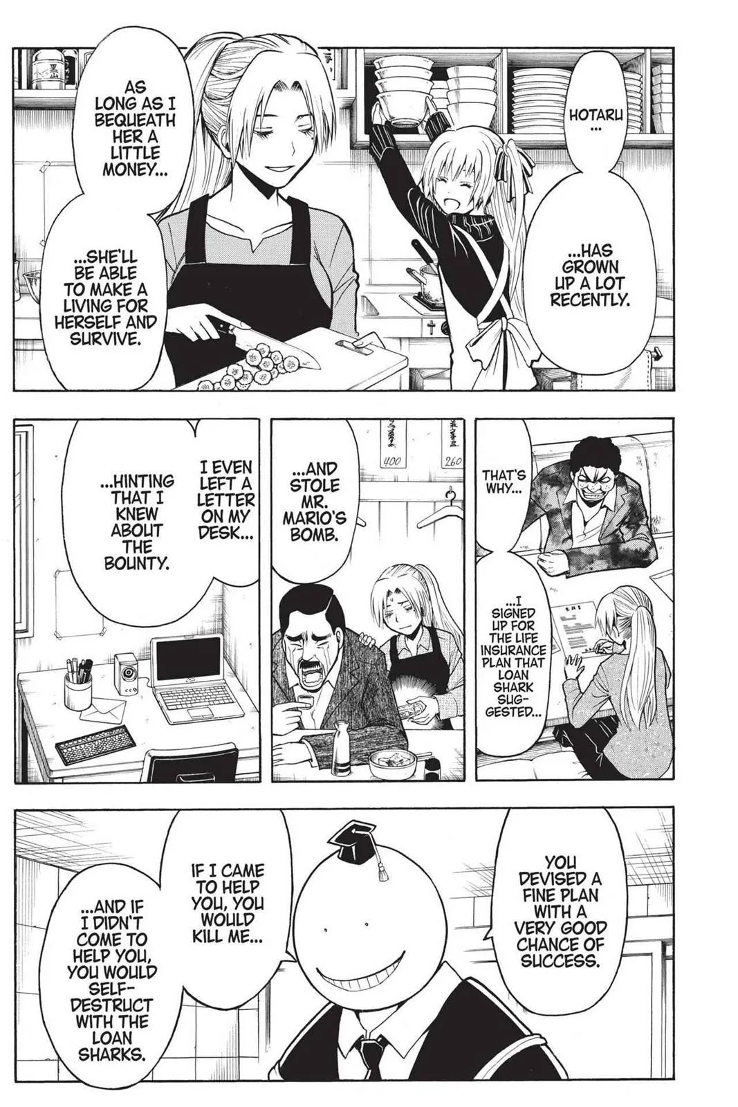 Assassination Classroom β Chapter 180.8 β Page 8