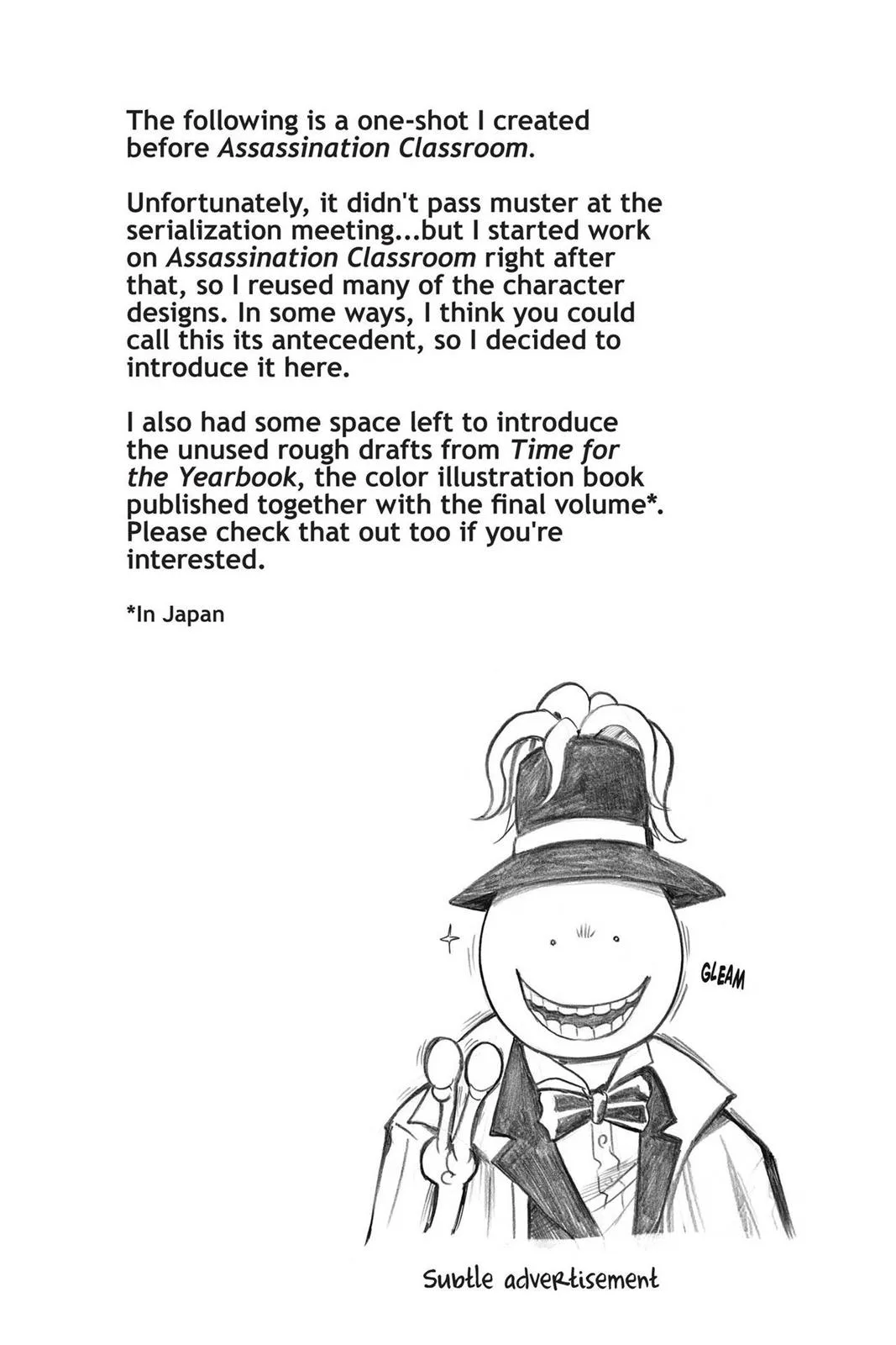 Assassination Classroom β Chapter 180.9 β Page 1
