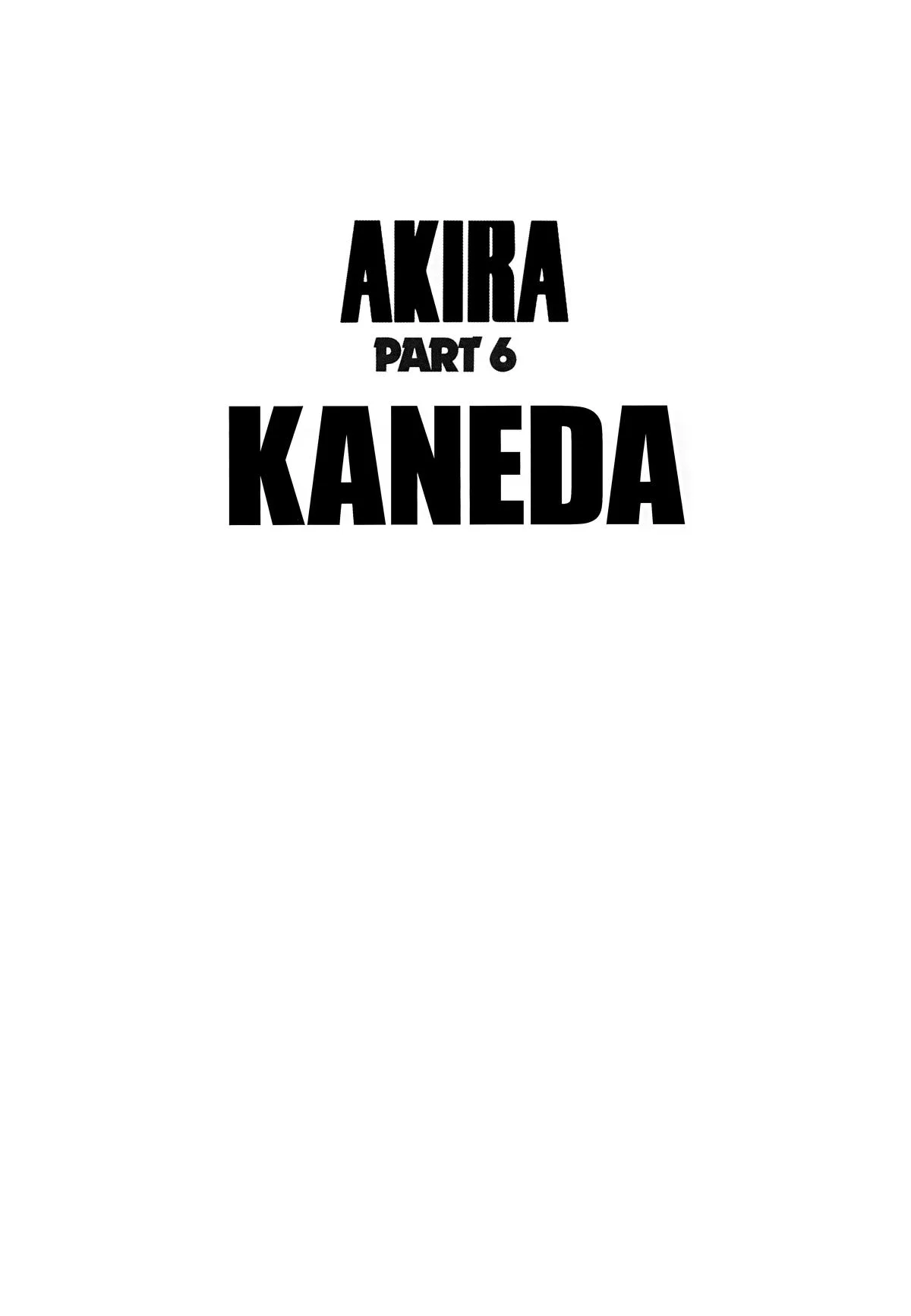 Akira β Chapter Vol 6 β Page 6