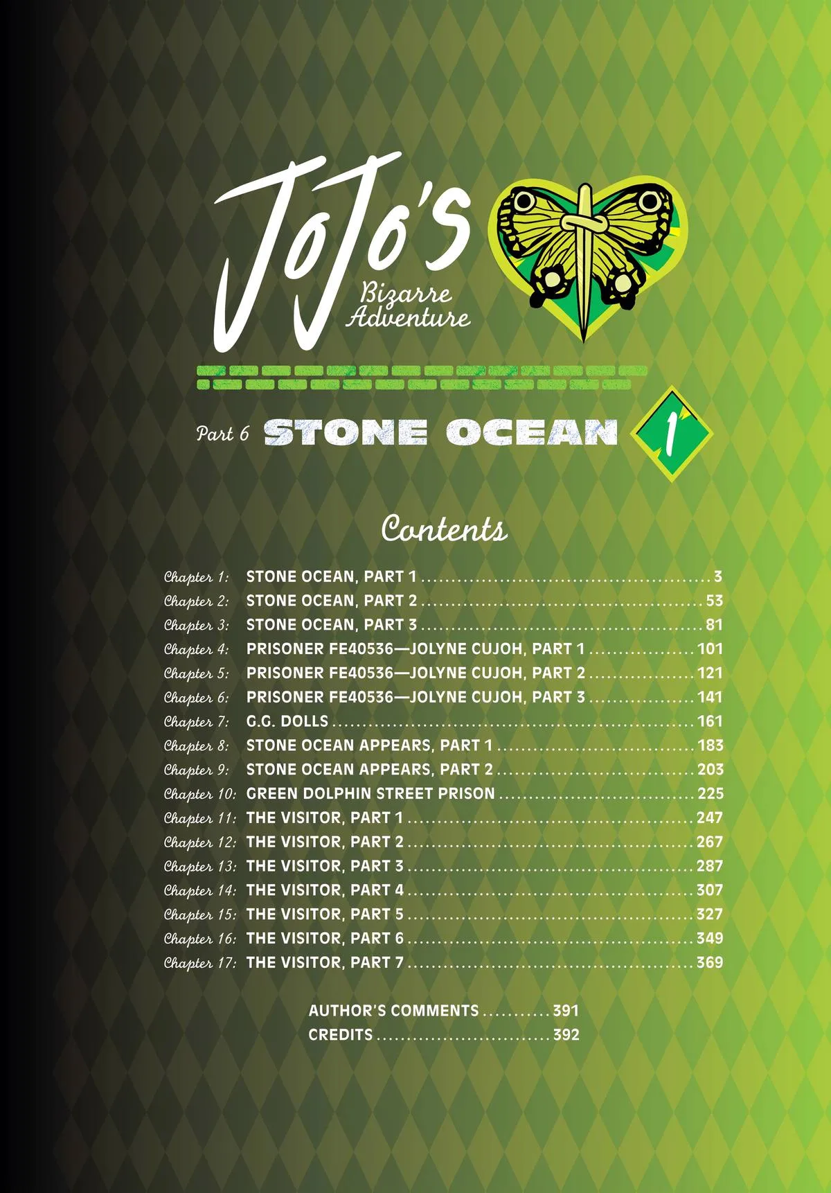 JoJo's Bizarre Adventure - Part 6 - Stone Ocean β Chapter 1 β Page 3