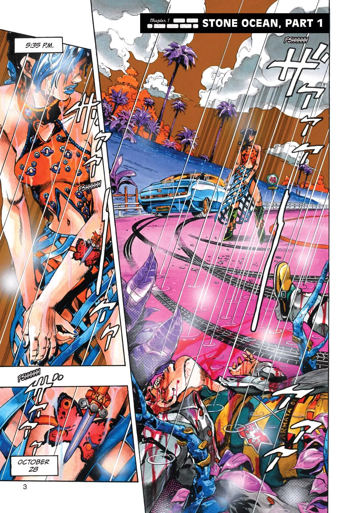 JoJo's Bizarre Adventure - Part 6 - Stone Ocean β Chapter 1 β Page 4