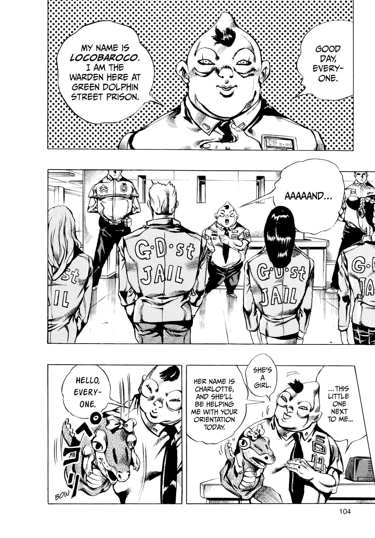 JoJo's Bizarre Adventure - Part 6 - Stone Ocean β Chapter 4 β Page 4
