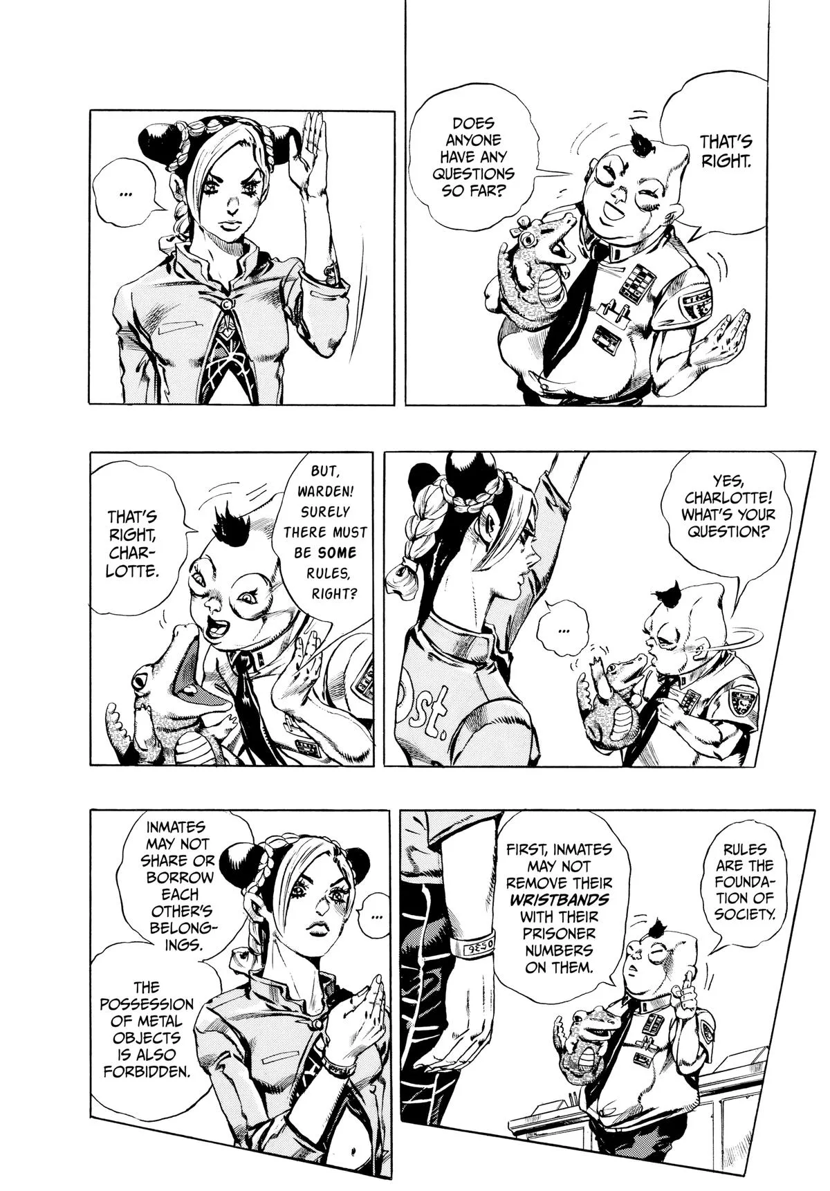 JoJo's Bizarre Adventure - Part 6 - Stone Ocean β Chapter 4 β Page 6