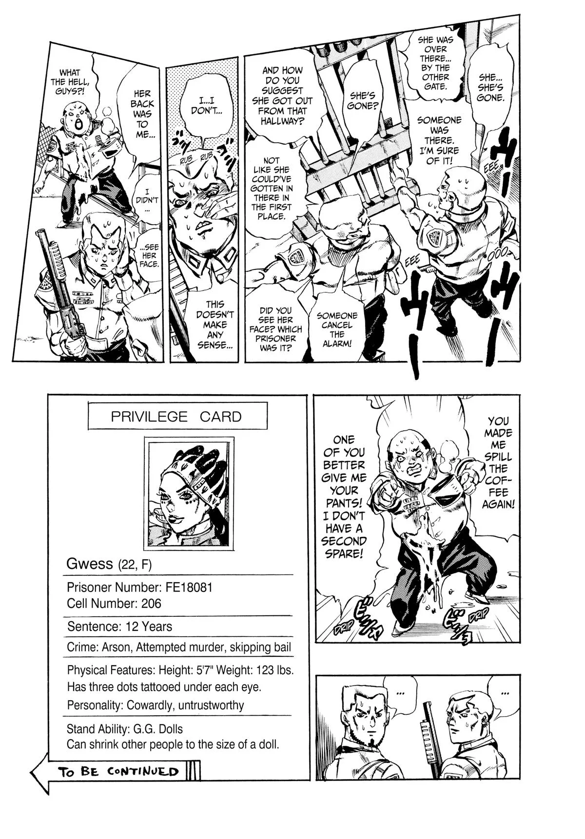 JoJo's Bizarre Adventure - Part 6 - Stone Ocean β Chapter 10 β Page 1