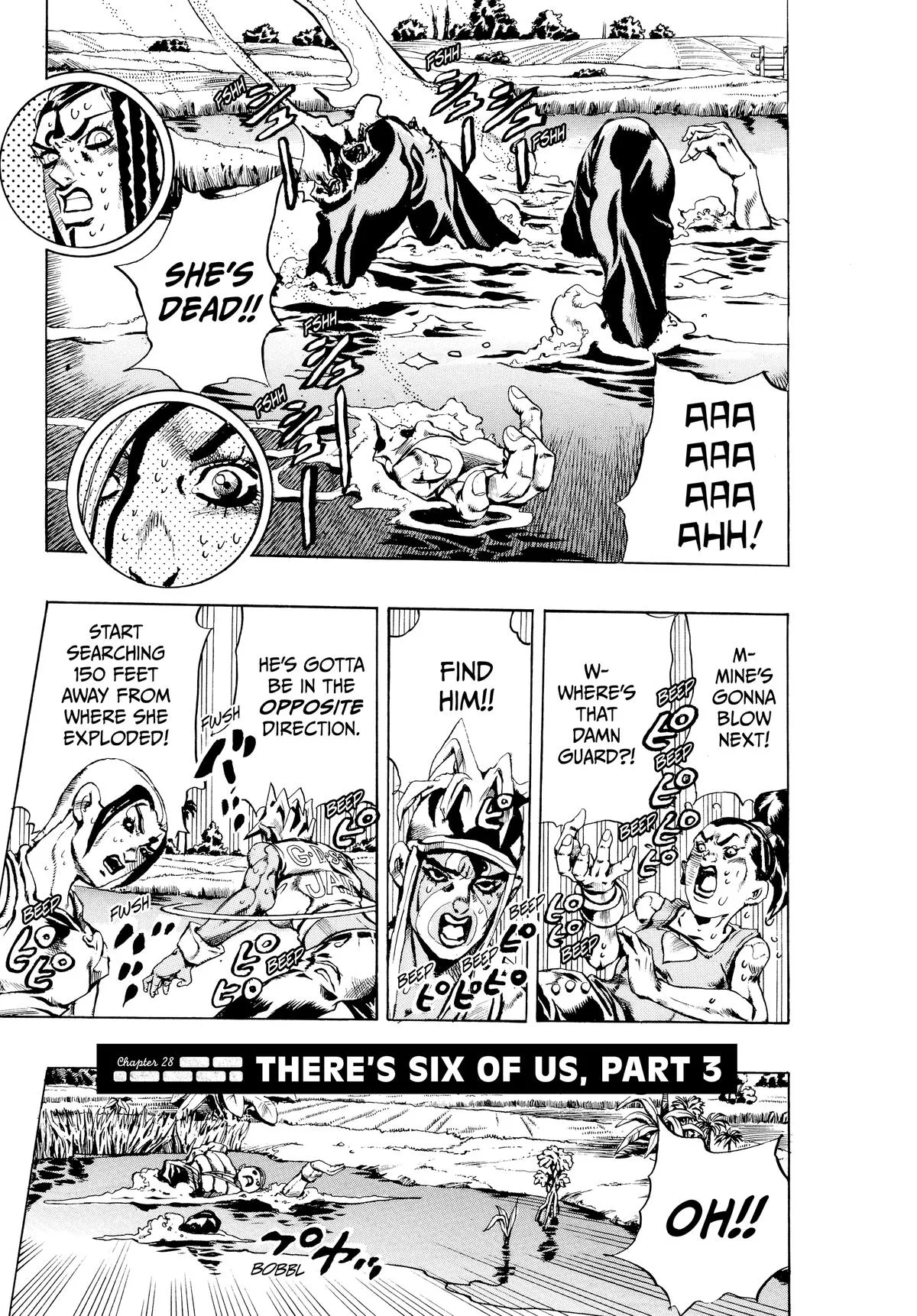 JoJo's Bizarre Adventure - Part 6 - Stone Ocean β Chapter 28 β Page 1
