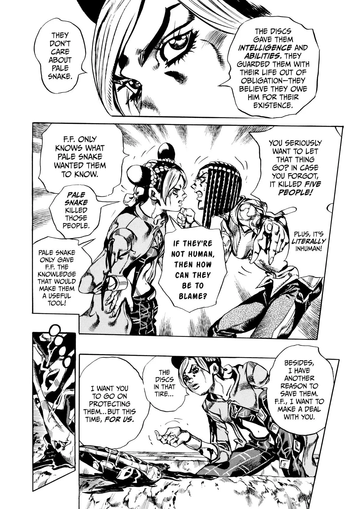 JoJo's Bizarre Adventure - Part 6 - Stone Ocean β Chapter 32 β Page 17