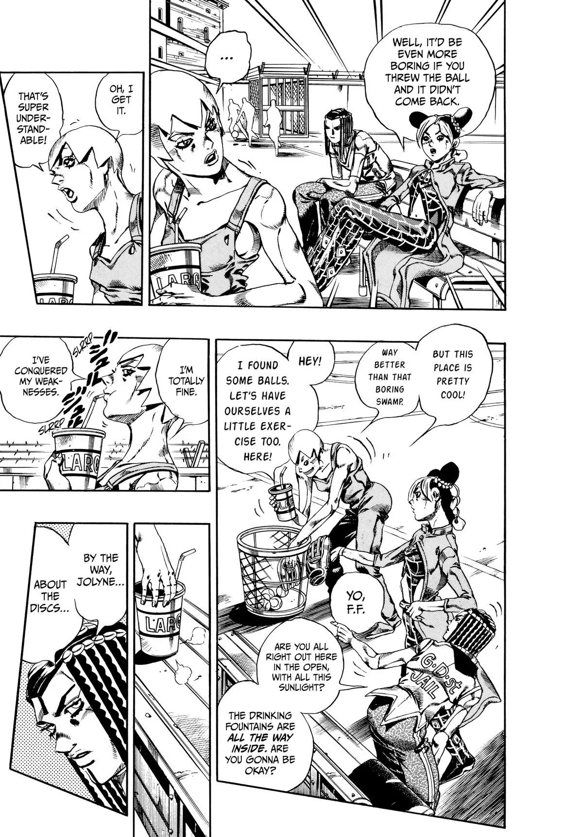 JoJo's Bizarre Adventure - Part 6 - Stone Ocean β Chapter 34 β Page 3
