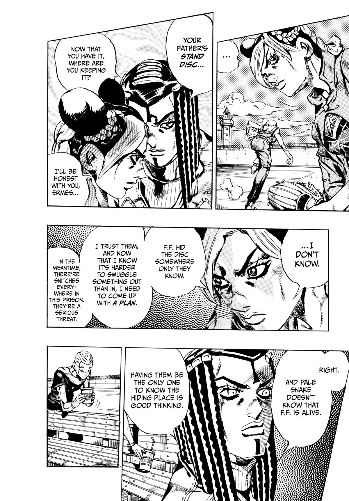 JoJo's Bizarre Adventure - Part 6 - Stone Ocean β Chapter 34 β Page 4