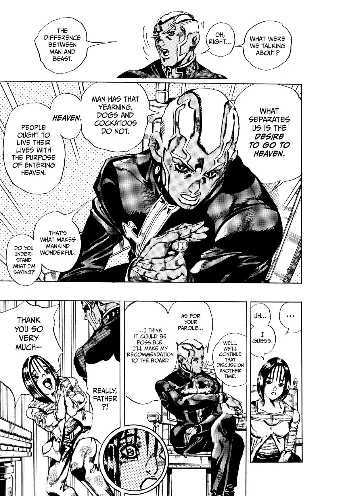 JoJo's Bizarre Adventure - Part 6 - Stone Ocean β Chapter 34 β Page 13