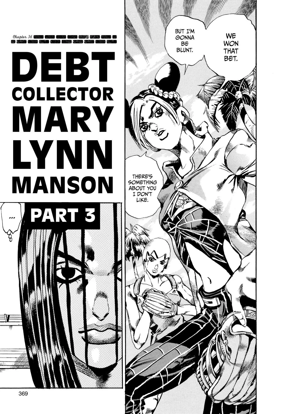 JoJo's Bizarre Adventure - Part 6 - Stone Ocean β Chapter 36 β Page 1