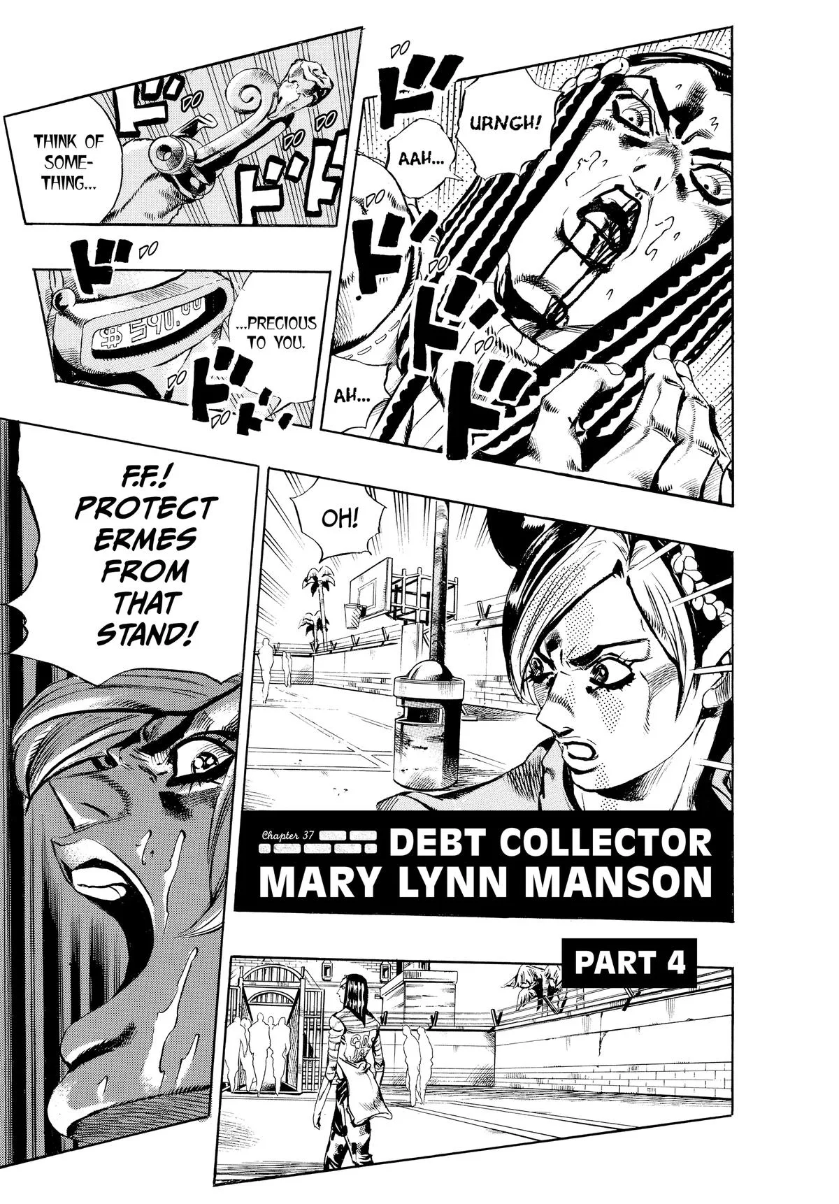 JoJo's Bizarre Adventure - Part 6 - Stone Ocean β Chapter 37 β Page 4
