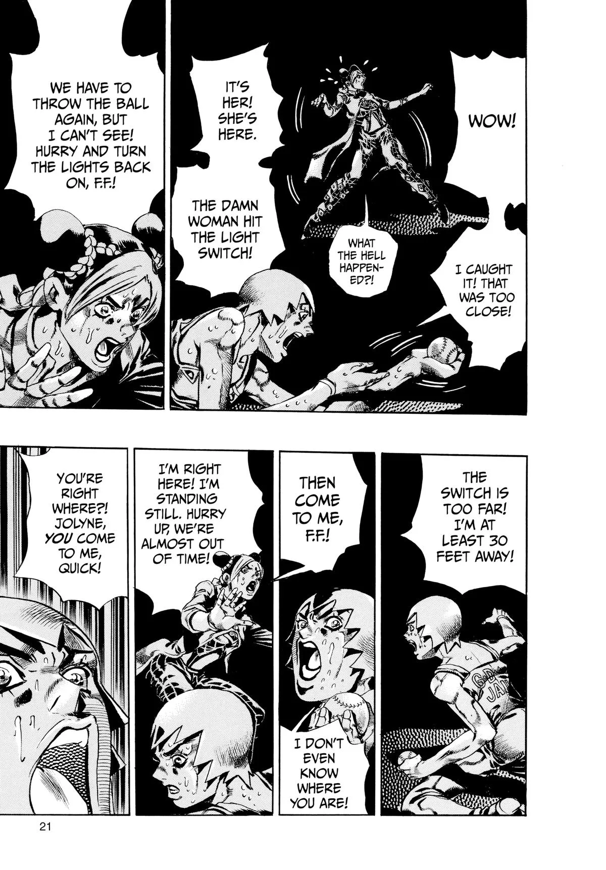 JoJo's Bizarre Adventure - Part 6 - Stone Ocean β Chapter 37 β Page 21