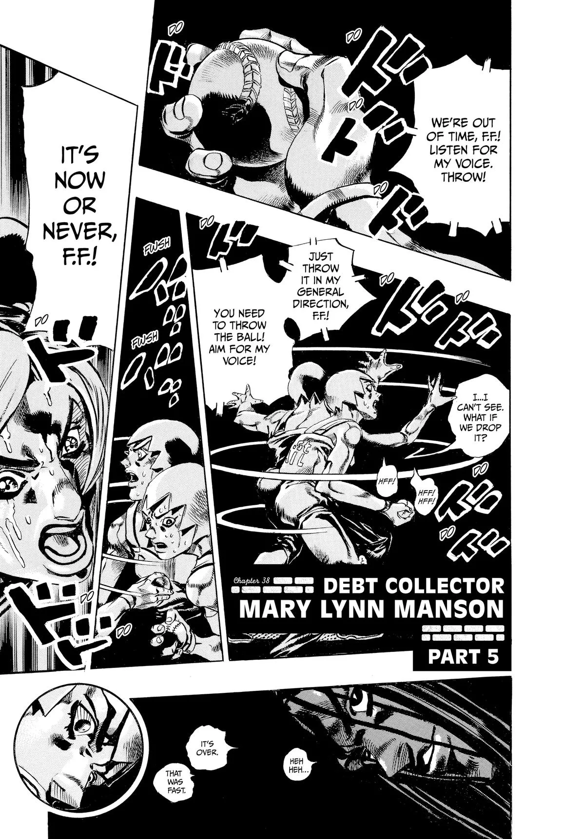 JoJo's Bizarre Adventure - Part 6 - Stone Ocean β Chapter 38 β Page 1
