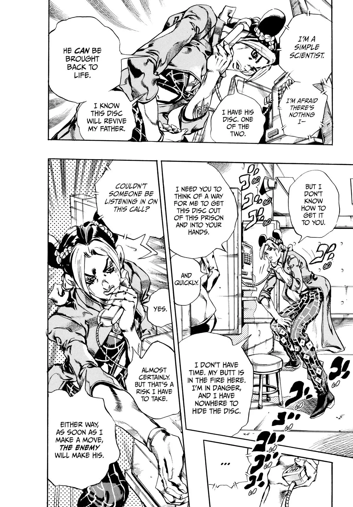 JoJo's Bizarre Adventure - Part 6 - Stone Ocean β Chapter 40 β Page 6