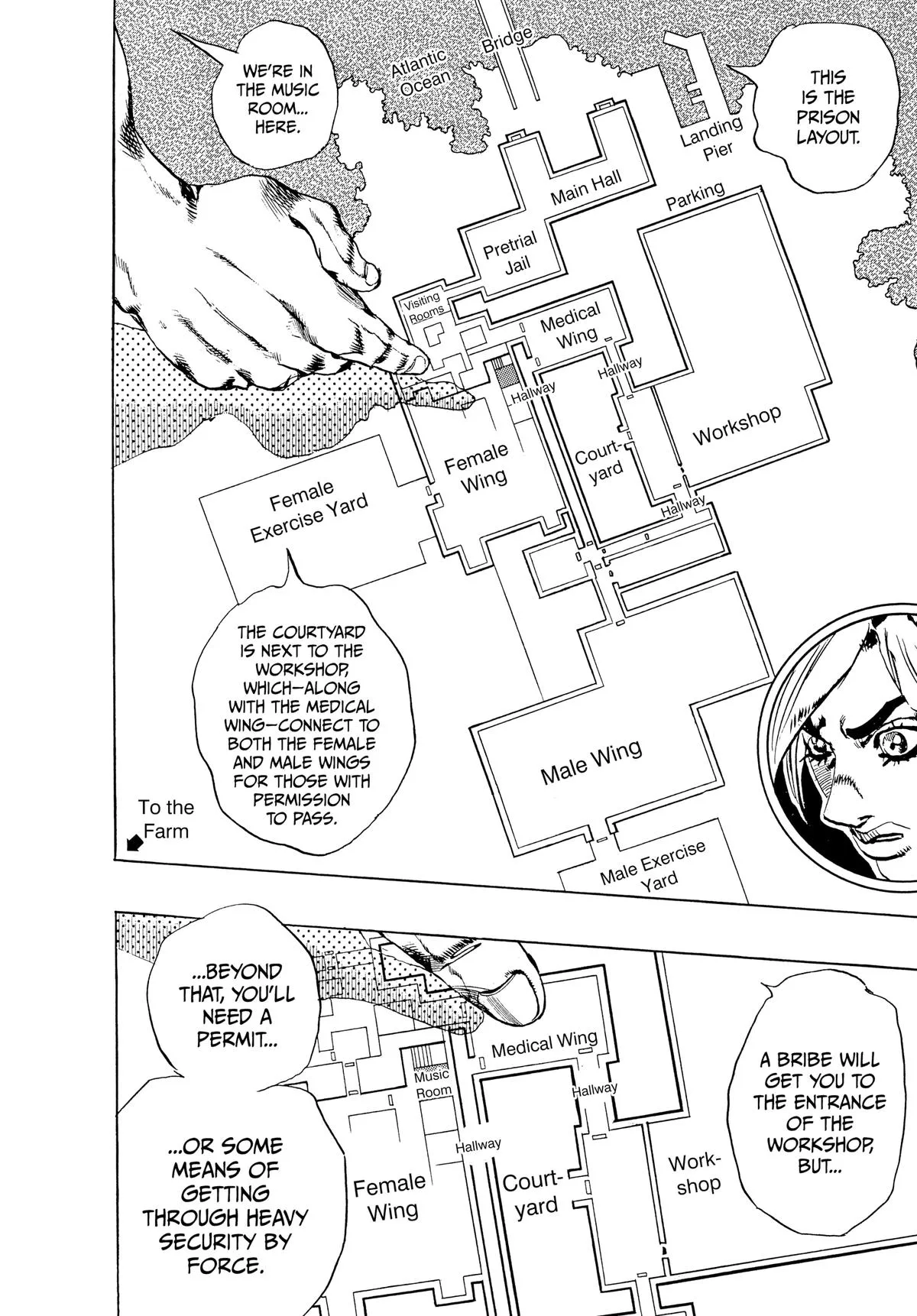 JoJo's Bizarre Adventure - Part 6 - Stone Ocean β Chapter 40 β Page 12