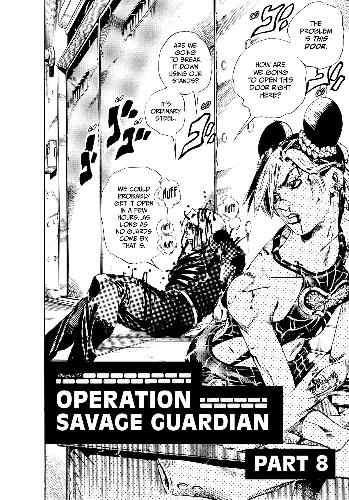 JoJo's Bizarre Adventure - Part 6 - Stone Ocean β Chapter 47 β Page 1