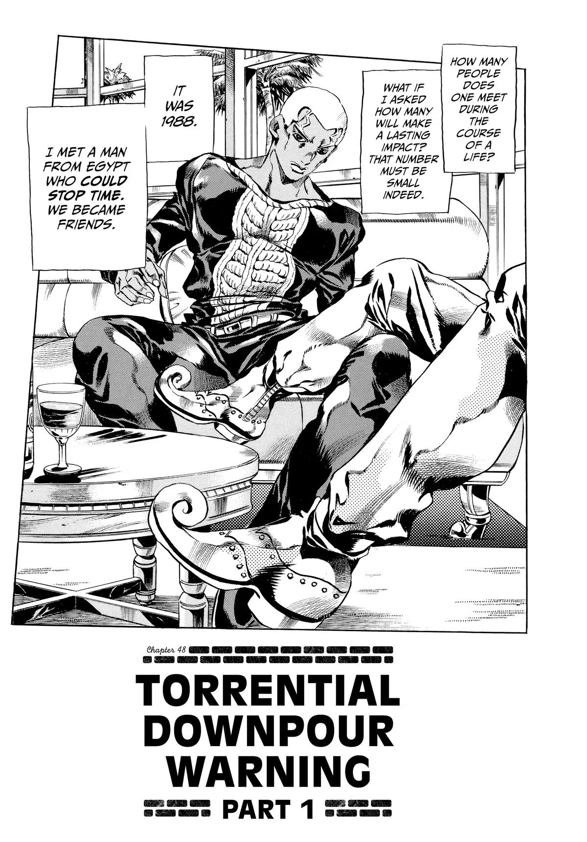 JoJo's Bizarre Adventure - Part 6 - Stone Ocean β Chapter 48 β Page 1