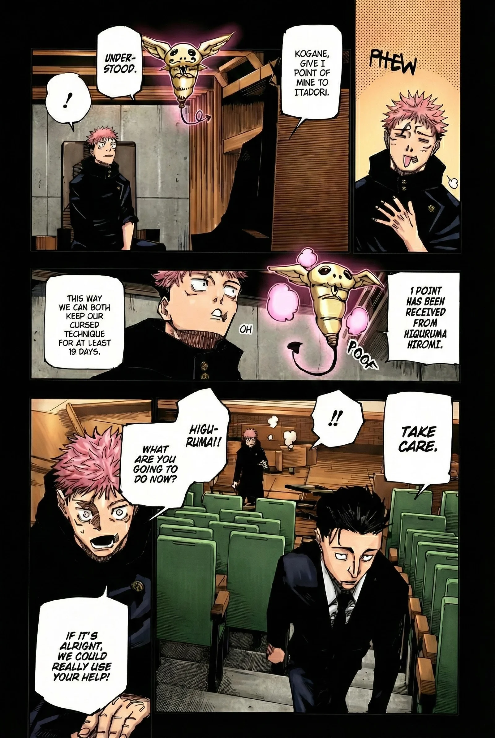 Jujutsu Kaisen Colored Manga JJK — Chapter 167 — Page 2