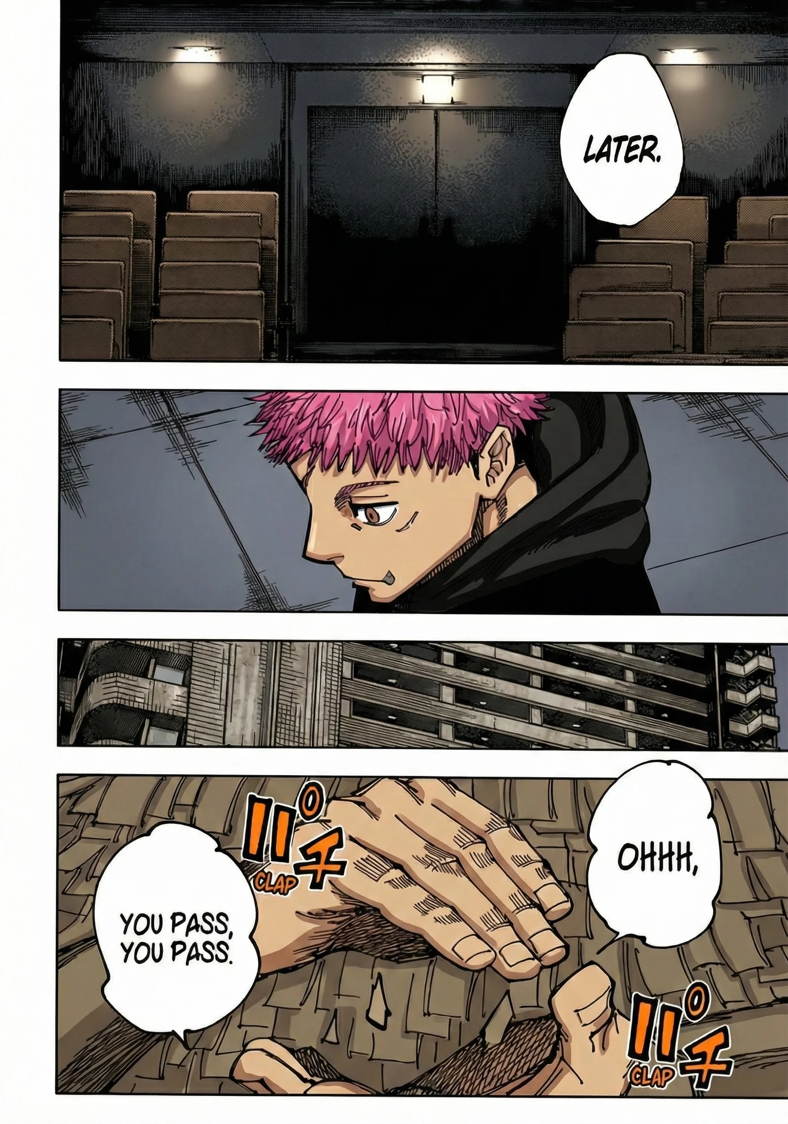 Jujutsu Kaisen Colored Manga JJK — Chapter 167 — Page 4